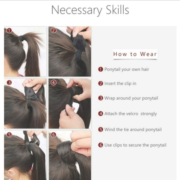 28" Honey Blonde Ponytail Extension - Picture 7 of 7